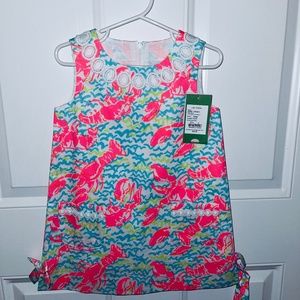 Lilly Pulitzer Little Lilly Classic Shift Pop Up Lobstah Roll